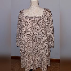 NWT Who What Wear Layered Dress Sz XL